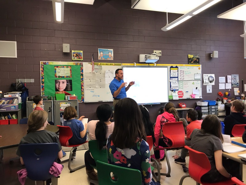 Ardmore Roderick Gives Back | Jeffrey Ehrhart, PE Visits Benjamin Franklin Elementary School