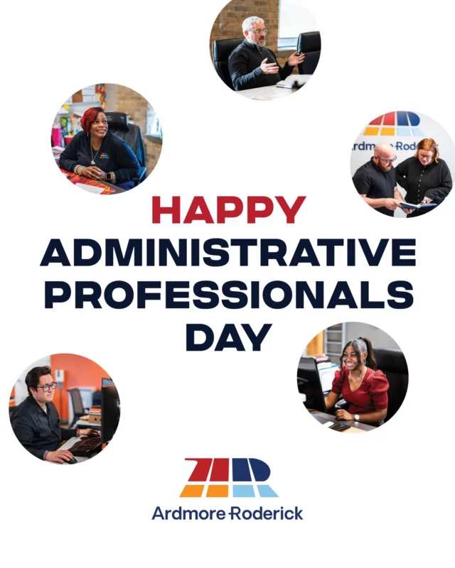 Behind every successful team is a strong support system. Today, we recognize and thank our Administrative Team for the dedication, organization, and care they bring to Ardmore Roderick every day. Happy Administrative Professionals Day!

#AdministrativeProfessionalsDay #TeamAR #WorkplaceExcellence