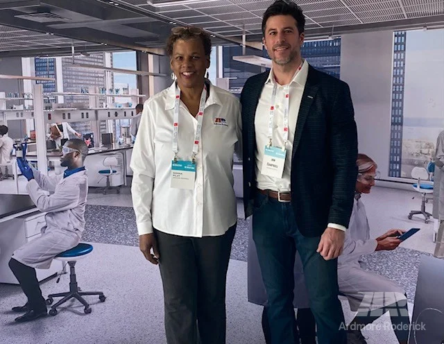 In celebration of National Quantum Day, we’re taking a look back at this exciting moment from earlier this year.
 
Ardmore Roderick Building & Facilities Department team members, Donna Pilot and Jon Campbell attended the Innovation in Chicago Life Sciences, Quantum Computing and Biotech summit. The event was held at the newly opened Hyde Park Labs, the South Side of Chicago’s first commercial, purpose-built advanced R&D lab building.
 
Leaders from the Illinois Quantum and Microelectronics Park (IQMP) shared an update on its construction and operations. The facility, on the site of the former U.S. Steel South Works plant, is a first-of-its-kind park built for quantum technology scale-up and related advanced microelectronics research and development.
 
Ardmore Roderick is a delivery partner at the IQMP site providing engineering design and coordination services, demonstrating the expertise we bring to complex, multidisciplinary advanced technology developments.
 
Happy National Quantum Day!

#NationalQuantumDay #QuantumComputing #Innovation #STEM #EngineeringExcellence