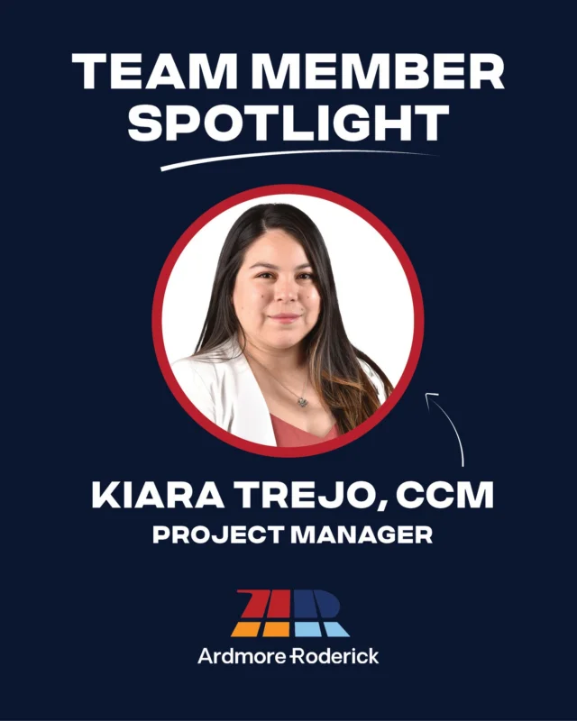 Ardmore Roderick Project Manager, Kiara Trejo, CCM was featured on the Harper College “Harper Talks: The Alumni Podcast” sharing her story from being a student at Harper College to now serving as Project Field Inspector on the new Canning Student Center. 

Read more on our website!

#TeamArdmoreRoderick #WomenInConstruction #ConstructionManagement #CommunityImpact #CareerJourney