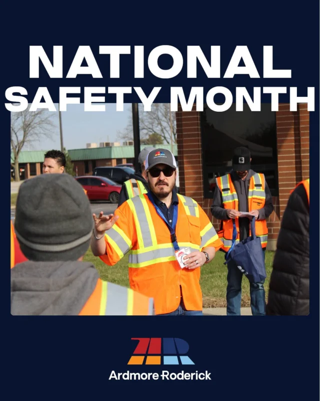 “Rules and regulations are absolutely a part of the job, but the greatest skillset that needs to be refined continually is how to influence people. Safety is not difficult, but it's incredibly hard to do because it requires you to perform it 100% of the time. How do you get everyone on board, all the time?” - Ardmore Roderick Director of Safety, Wally Waltersdorf, on the challenges of his role. 

June is National Safety Month! At Ardmore Roderick, our commitment to safety extends far beyond reducing accident rates. We recognize that true safety success is about proactive engagement, continuous improvement, and creating a culture where safety is ingrained in everything we do – because Safety connects us all.
 
#NationalSafetyMonth #SafetyFirst #SafetyCulture #WorkplaceSafety #SafetyMatters