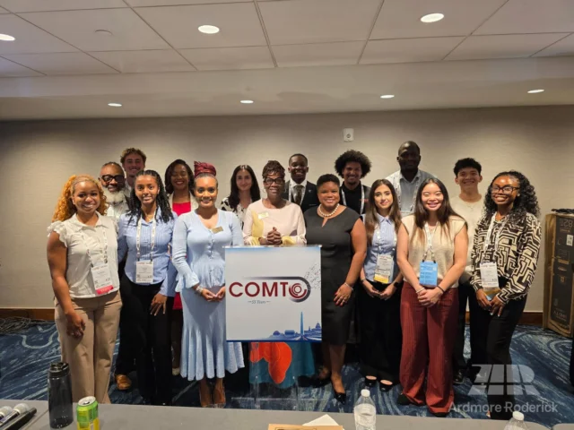 Last week, Ardmore Roderick joined COMTO for its National Meeting and Training Conference in Washington, D.C., where President Sharon A. Jean-Baptiste, PE, participated in two panel discussions focused on leadership, career growth, and the future of transportation.
 
Sharon joined industry leaders for “Beyond the Boardroom: The Truth About Stepping Into the C-Suite” and also took part in the COMTO CITY Internship Program panel, “Rooted in Legacy: Mentorship, Networking, and Building Your Future in Transportation,” alongside the next generation of transportation professionals.
 
As a proud sponsor of the conference, we’re glad to support COMTO and its continued work to create opportunities and strengthen the transportation industry.
 
#COMTO #Transportation #Leadership #Mentorship #TeamArdmoreRoderick