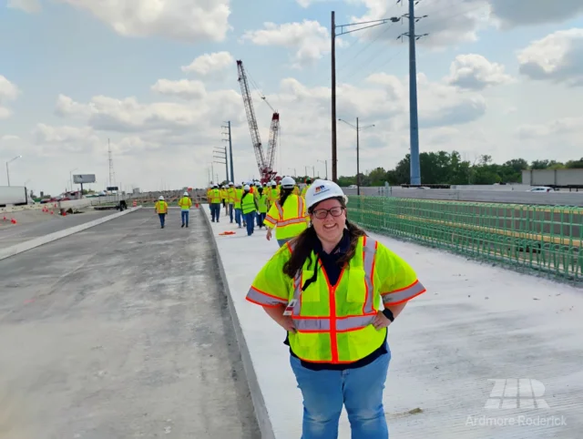 What’s summer like for an Ardmore Roderick Engineer?

For Jennifer Magnabosco, PE, Project Engineer & Transportation Asset Manager, it looked like time in the field at the Illinois Tollway, connecting with fellow transportation professionals at the WTS Greater Chicago Scholarship Awards Event, cheering on the Chicago Bulls with her team, and mentoring and managing a group of summer interns.

A pretty good mix of project work, professional growth, and time with the people who make AR a great place to work!

#LifeAtAR #TeamArdmoreRoderick #CivilEngineering #TransportationEngineering #Infrastructure